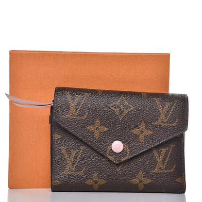 Louis Vuitton Monogram Victorine Wallet Rose Ballerine 8 of 8