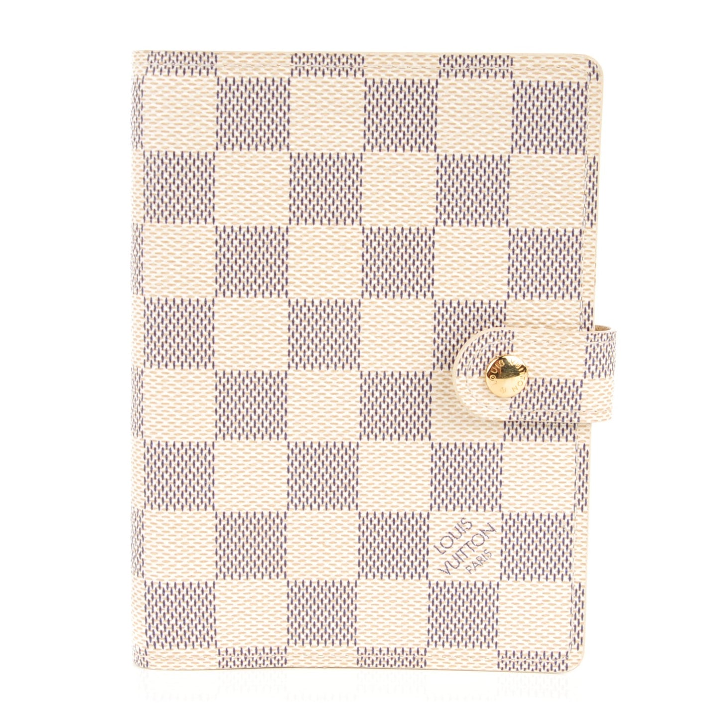 Damier Azur Small Ring Agenda Cover