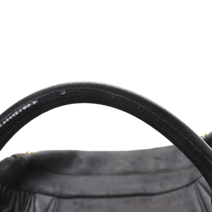 Miu Miu Nappa Matelasse Top Handle Black 10 of 10