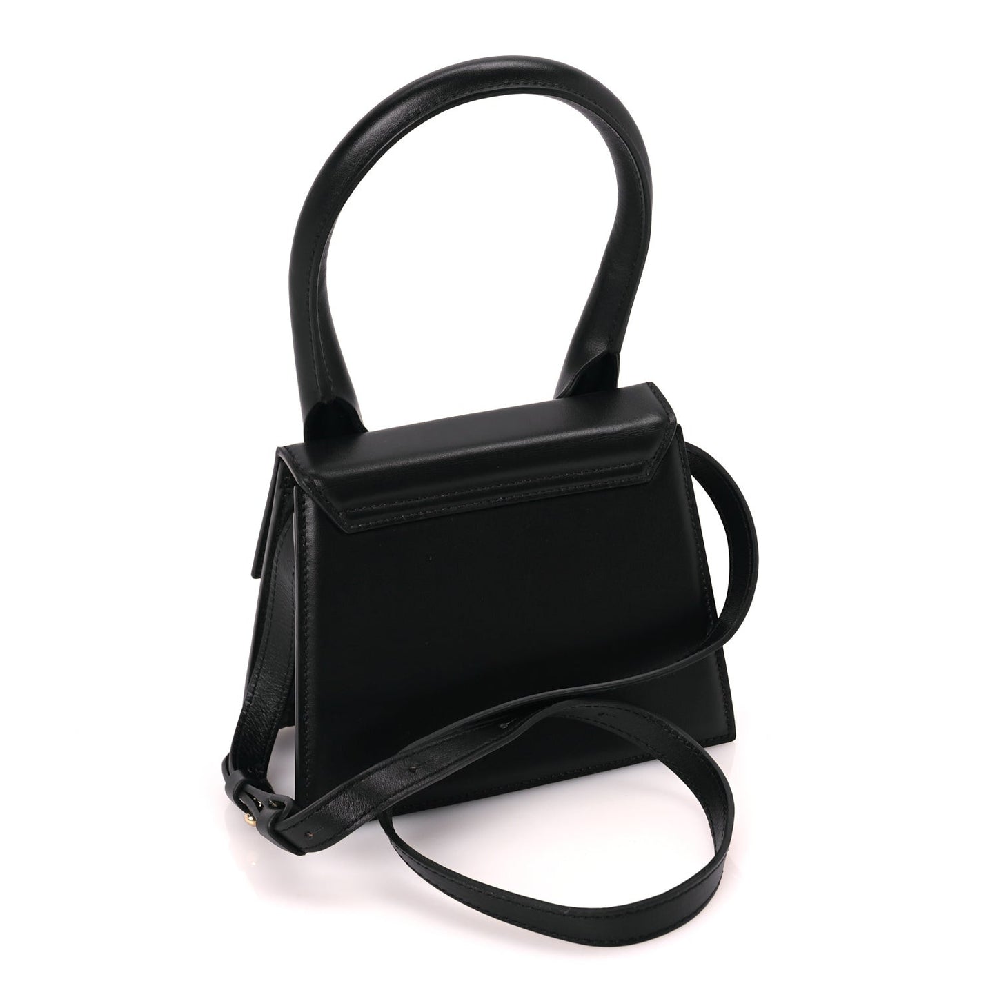 Smooth Calfskin Le Chiquito Moyen Black