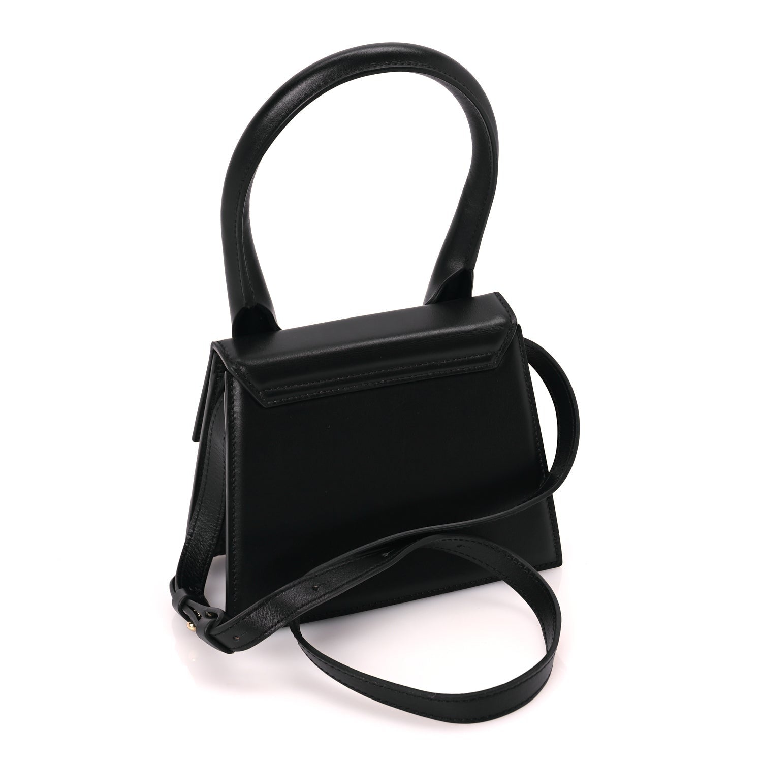 Jacquemus Smooth Calfskin Le Chiquito Moyen Black 2 of 8