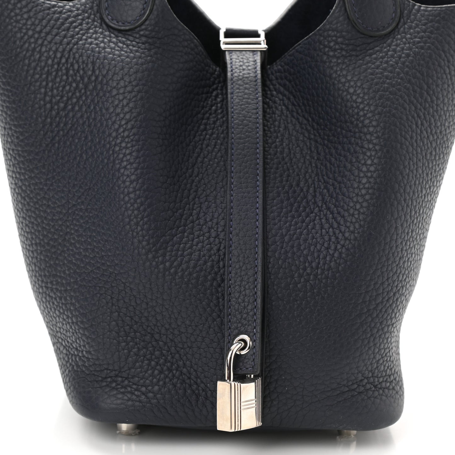 Taurillon Clemence Picotin Lock 18 PM Bleu Nuit