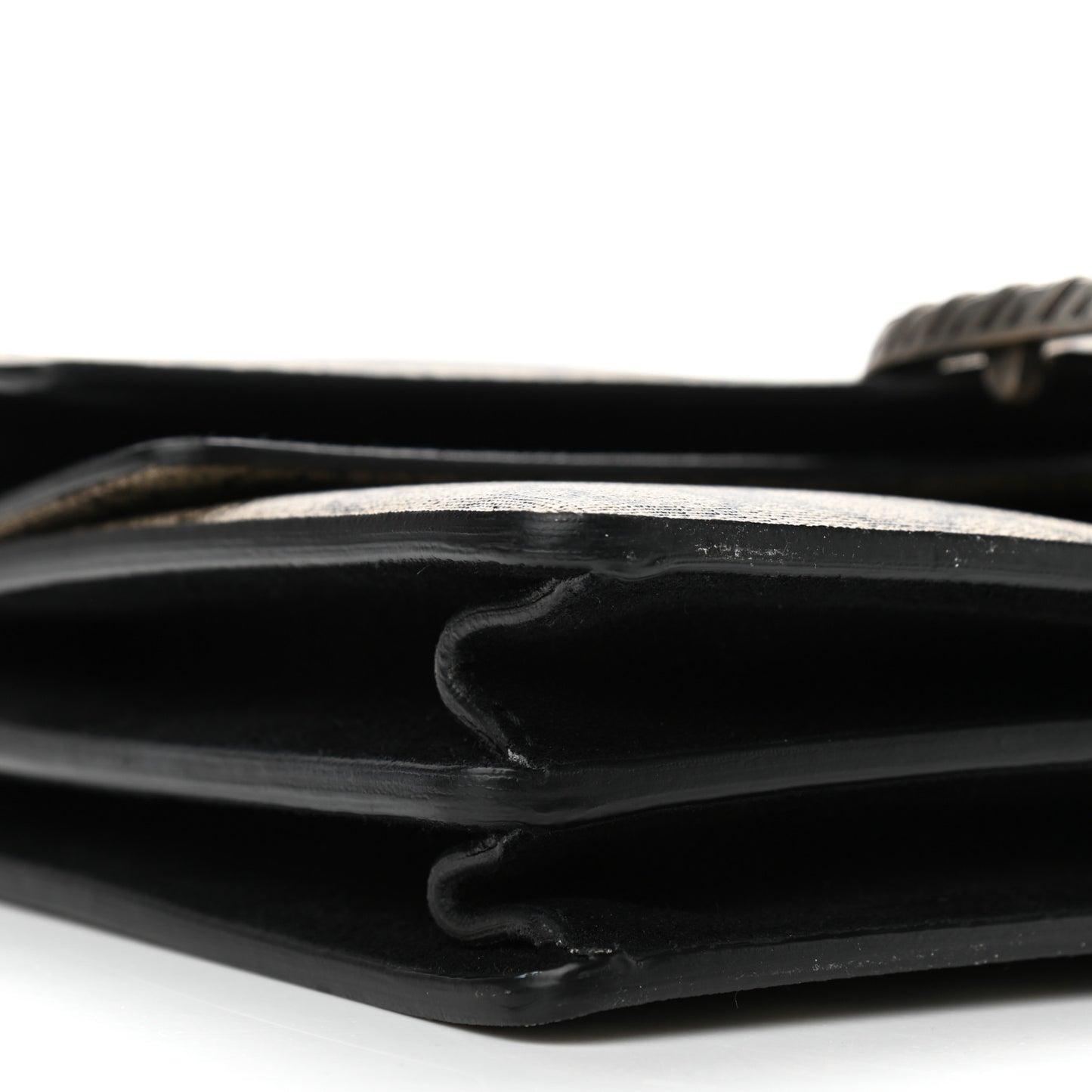 GG Supreme Monogram Small Dionysus Shoulder Bag Black