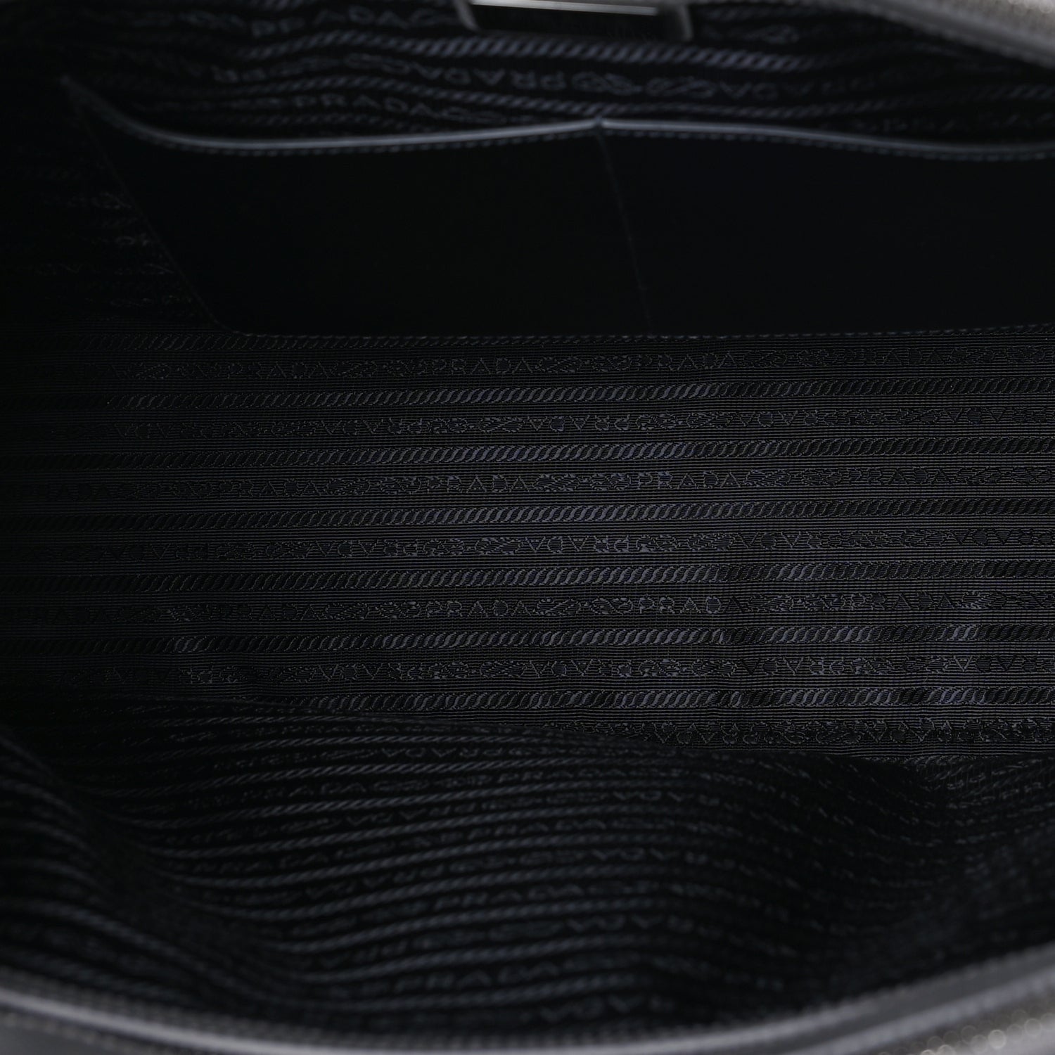 Prada Saffiano Travel Extra Large Galleria Double Zip Tote  Marmo 4 of 7