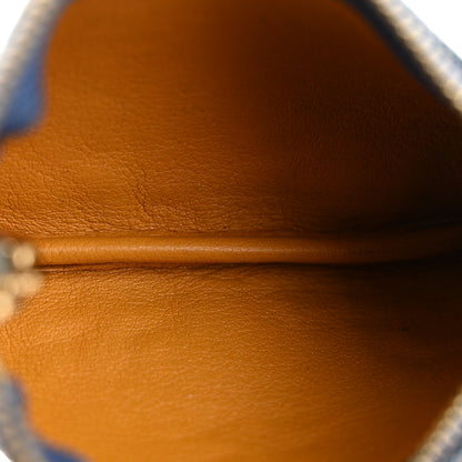 Louis Vuitton Monogram Denim Key Pouch Blue 5 of 7