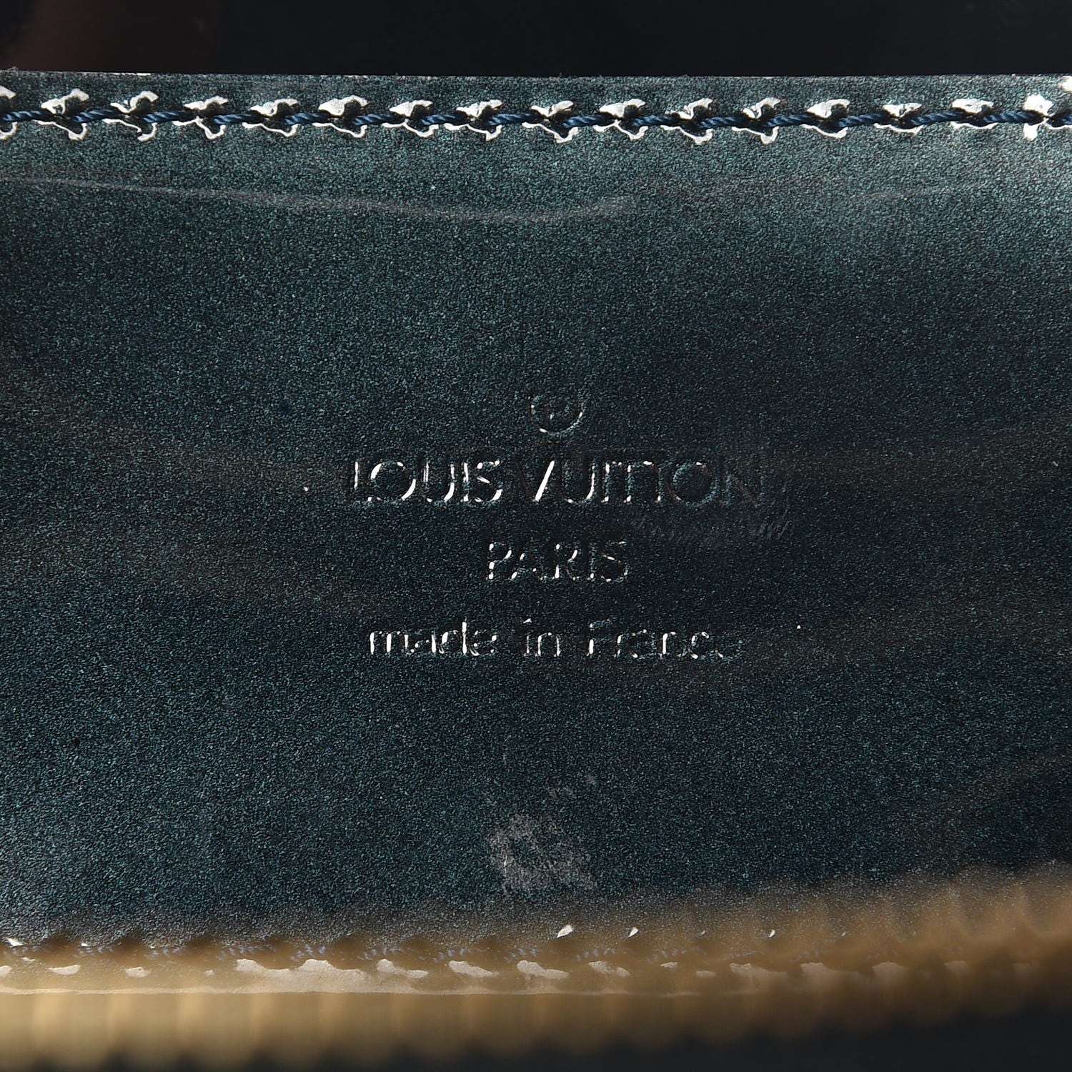 Louis Vuitton Vernis Melrose Avenue Blue Nuit 6 of 7