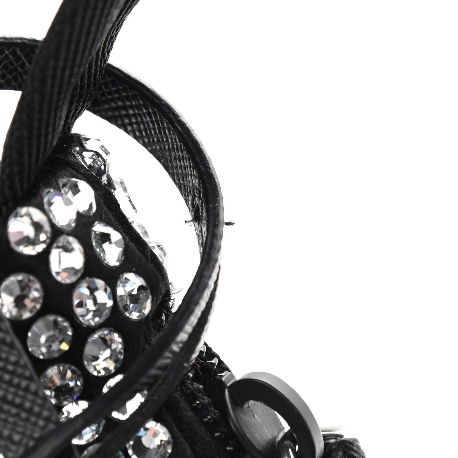 Prada Satin Crystal Mini Re-Edition 2000 Bag Cristal 10 of 11
