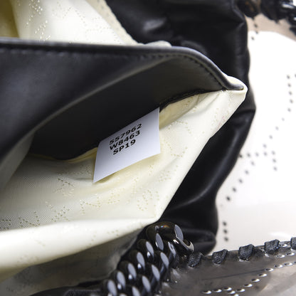 Stella McCartney PVC Monogram Falabella Reversible Tote Black 6 of 9