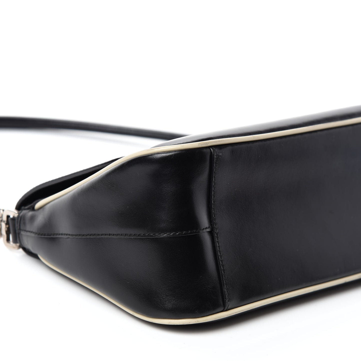 Spazzolato Shoulder Bag Black