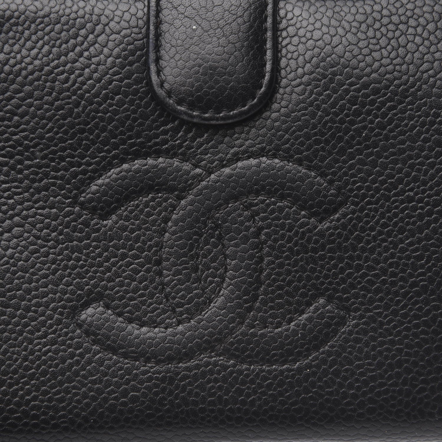 Chanel Caviar Timeless CC French Wallet Black 13 of 14