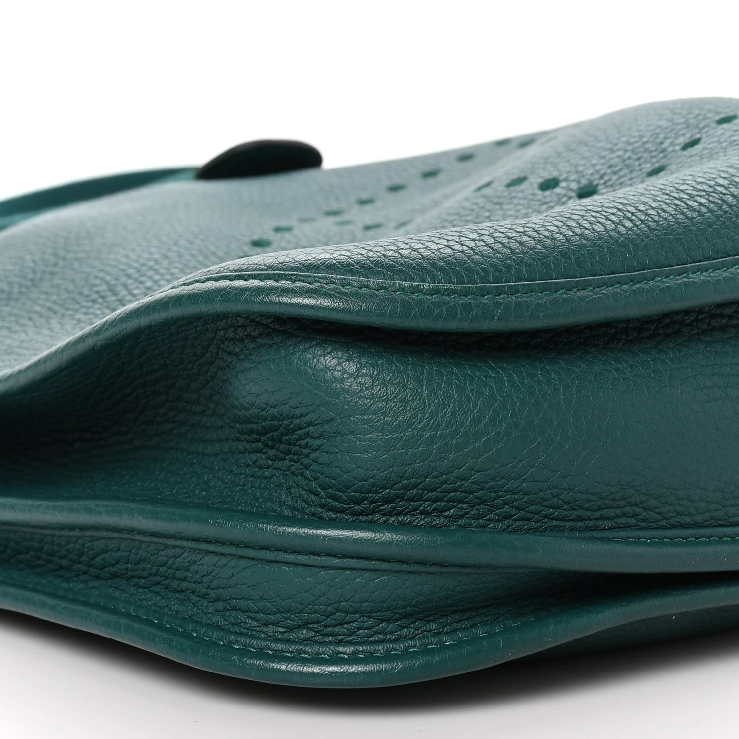 Hermes Taurillon Clemence Evelyne III PM Malachite 9 of 10