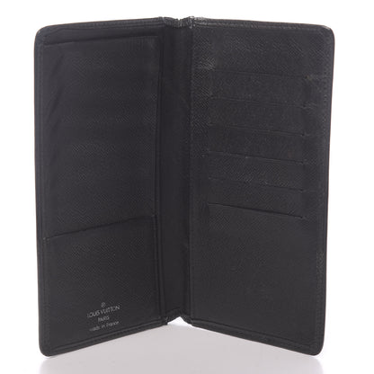 Louis Vuitton Taiga Porte Valeurs Organizer Wallet Black 5 of 10