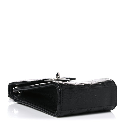 Chanel Caviar Quilted Classic Phone Holder Black 4 of 11