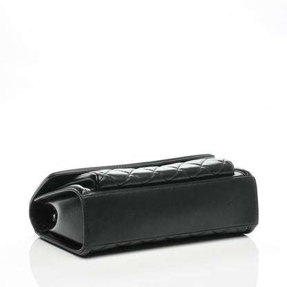 Chanel Lambskin Quilted Large Geometric Flap Black 4 of 7