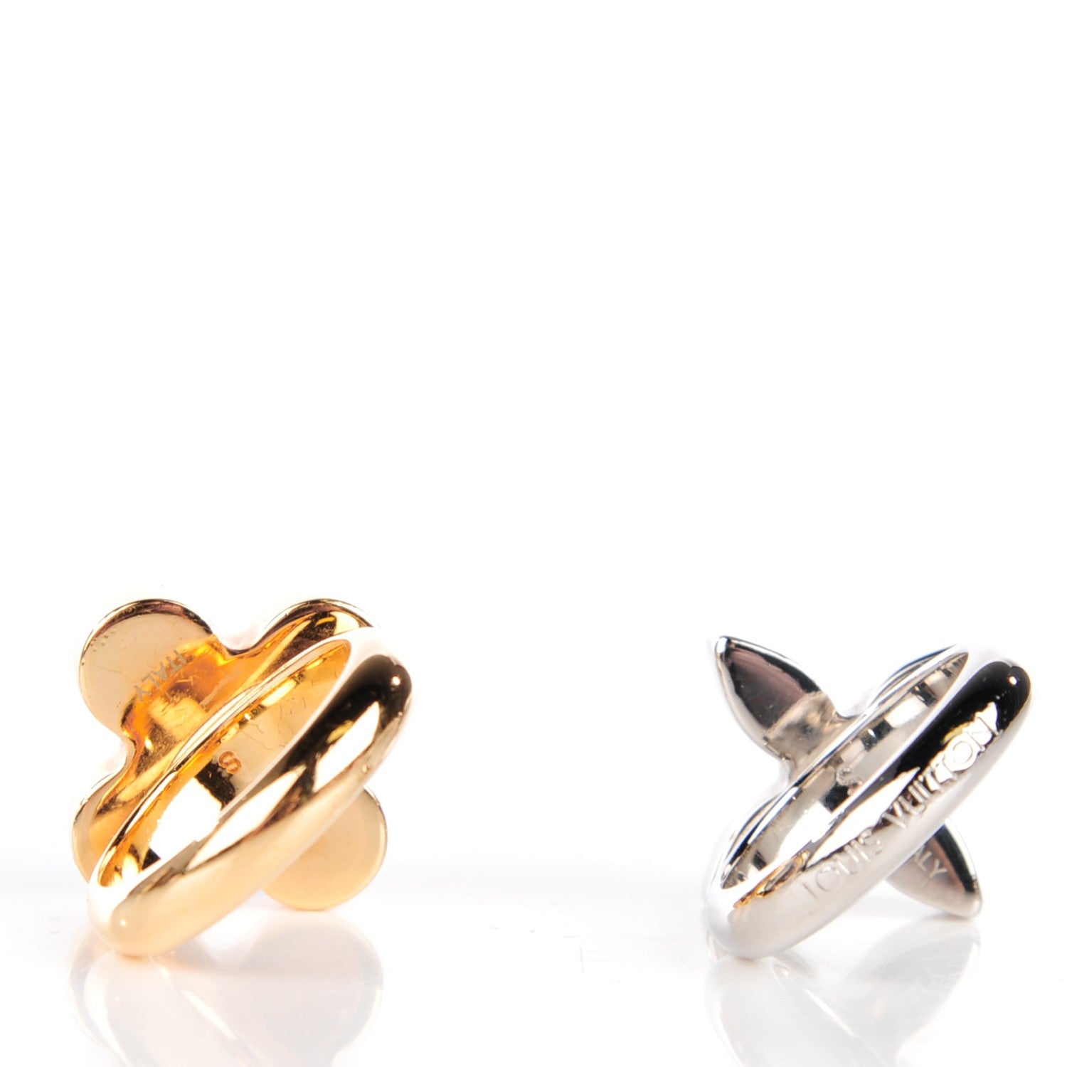 Louis Vuitton Crystal Love Letters Timeless Ring Set S 5.5 5 of 11