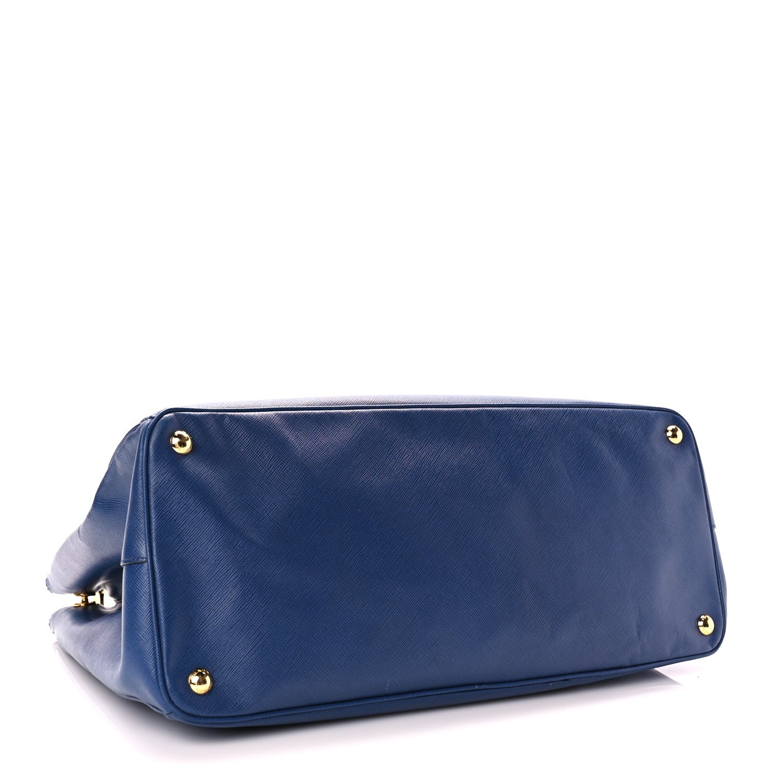 Prada Saffiano Lux Extra Large Galleria Double Zip Tote Bluette 3 of 8