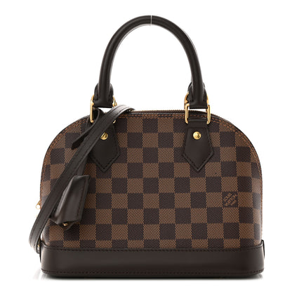 Louis Vuitton Damier Ebene Alma BB 1 of 10