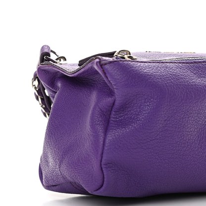 Givenchy Sugar Goatskin Pandora Wristlet Purple 9 of 10