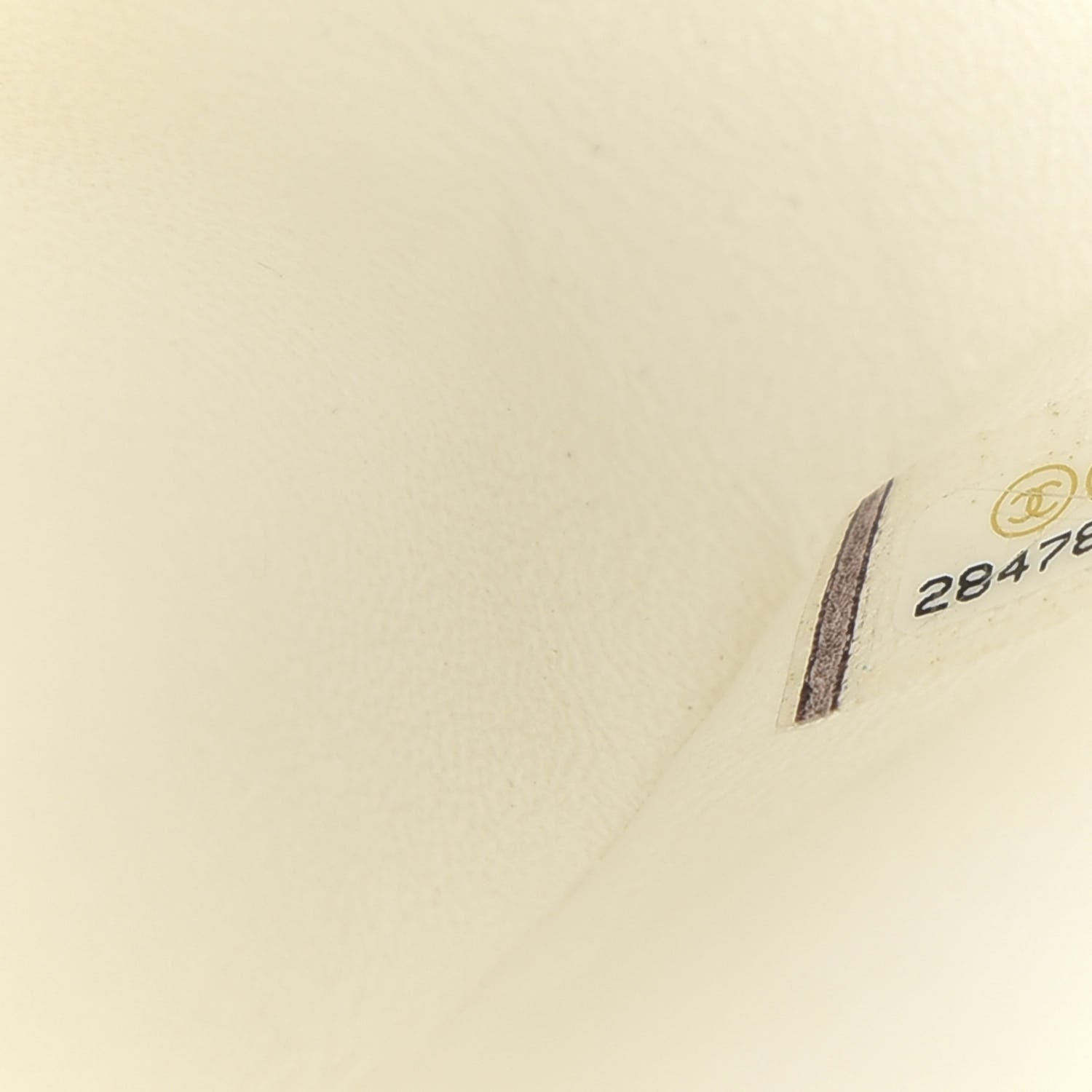 Chanel Caviar Quilted Medium Double Flap White 9 of 11