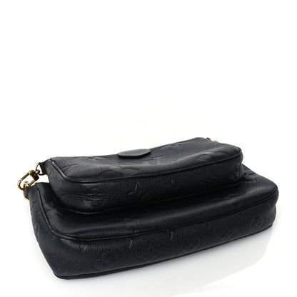 Louis Vuitton Empreinte Monogram Giant Multi Pochette Accessories  Black 3 of 8