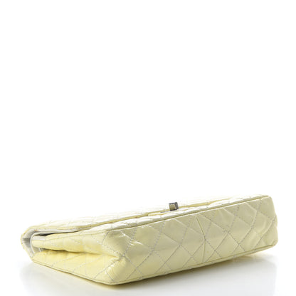 Chanel Distressed Patent Quilted 2.55 Reissue Flap 227 White 4 of 13