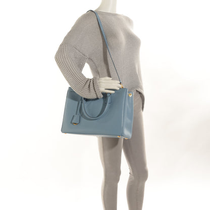 Prada Saffiano Medium Galleria Double Zip Tote Astrale 2 of 10