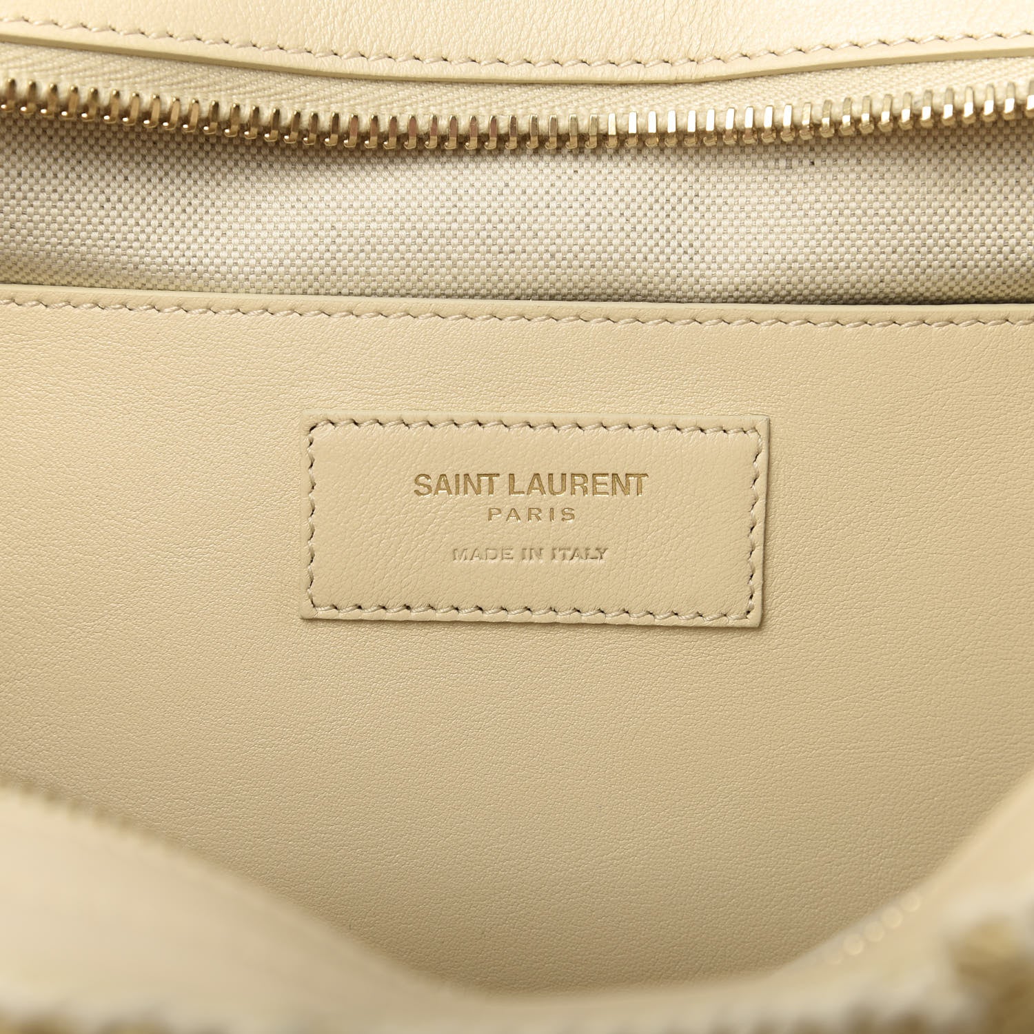 Saint Laurent Raffia Baby Monogram Downtown Cabas Naturale 8 of 9