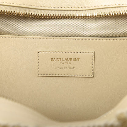 Saint Laurent Raffia Baby Monogram Downtown Cabas Naturale 8 of 9