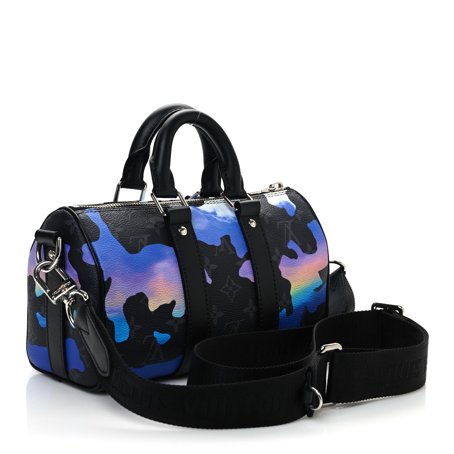 Louis Vuitton Sunset Monogram Eclipse Keepall Bandouliere 25 3 of 9