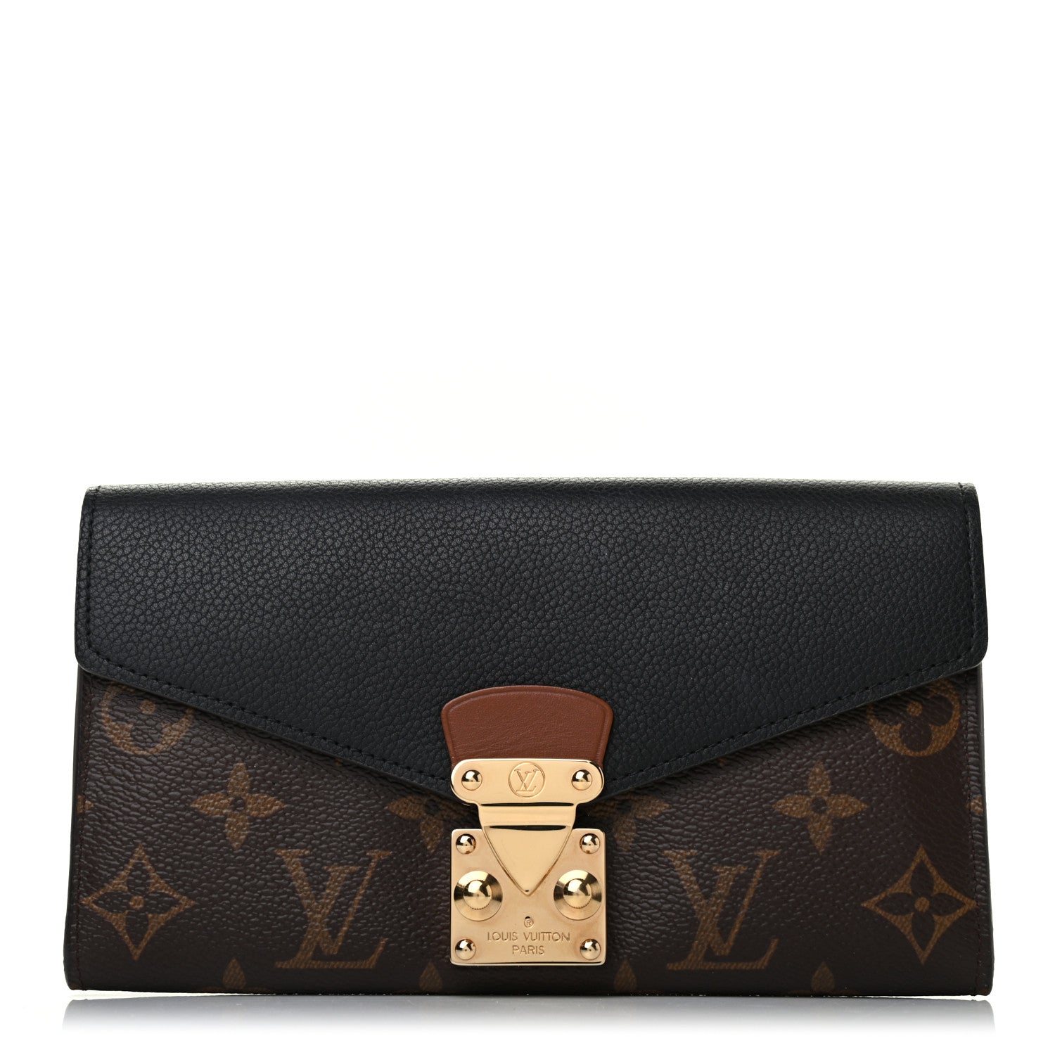 Louis Vuitton Monogram Pallas Wallet Black 1 of 6