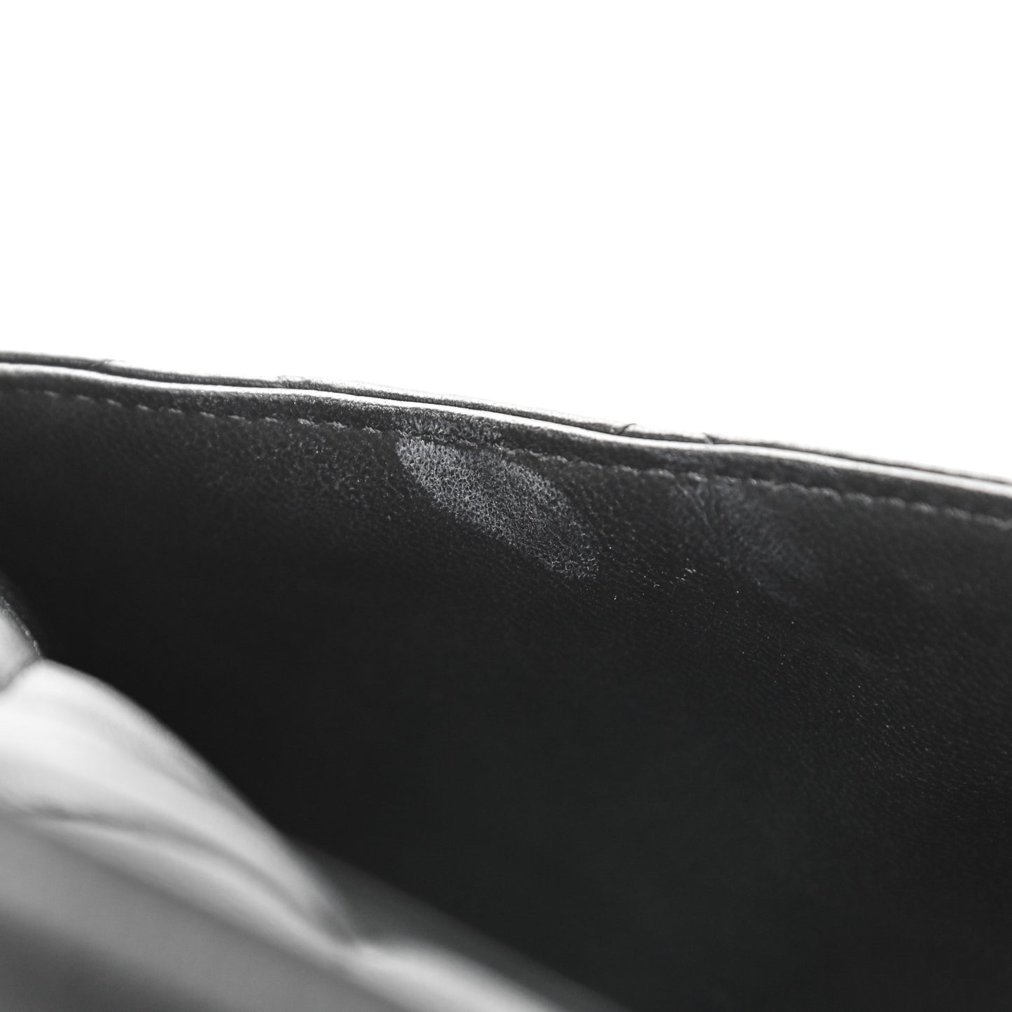 Lambskin Quilted Kelly Jumbo Flap Bag Black