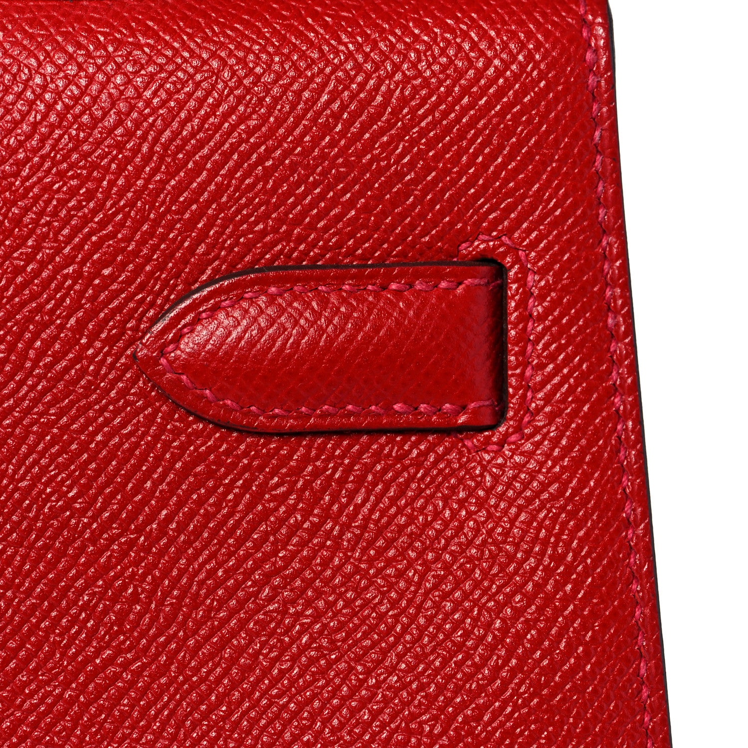 Hermes Epsom Kelly Sellier 35 Rouge Casaque 10 of 35