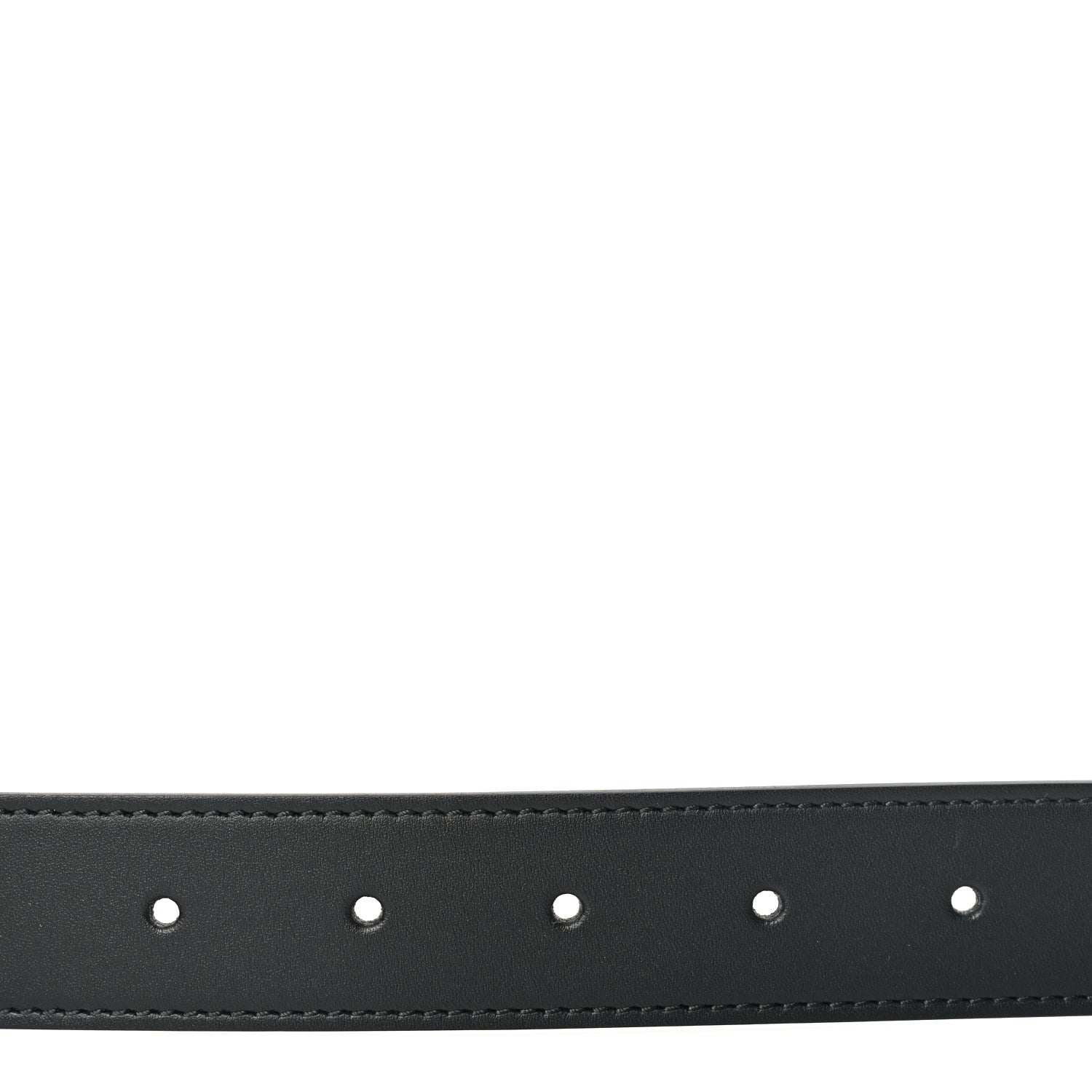 Gucci Calfskin Double G 30mm Belt 75 30  Black 5 of 5