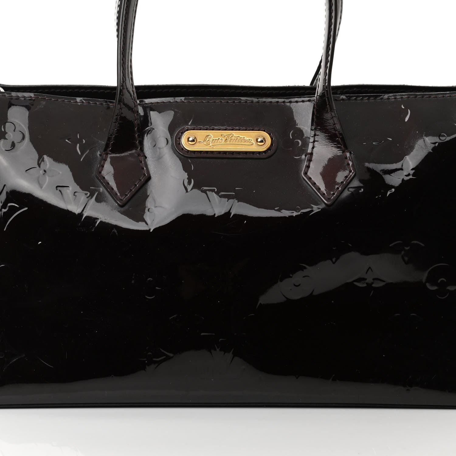 Louis Vuitton Vernis Wilshire PM Amarante 7 of 16