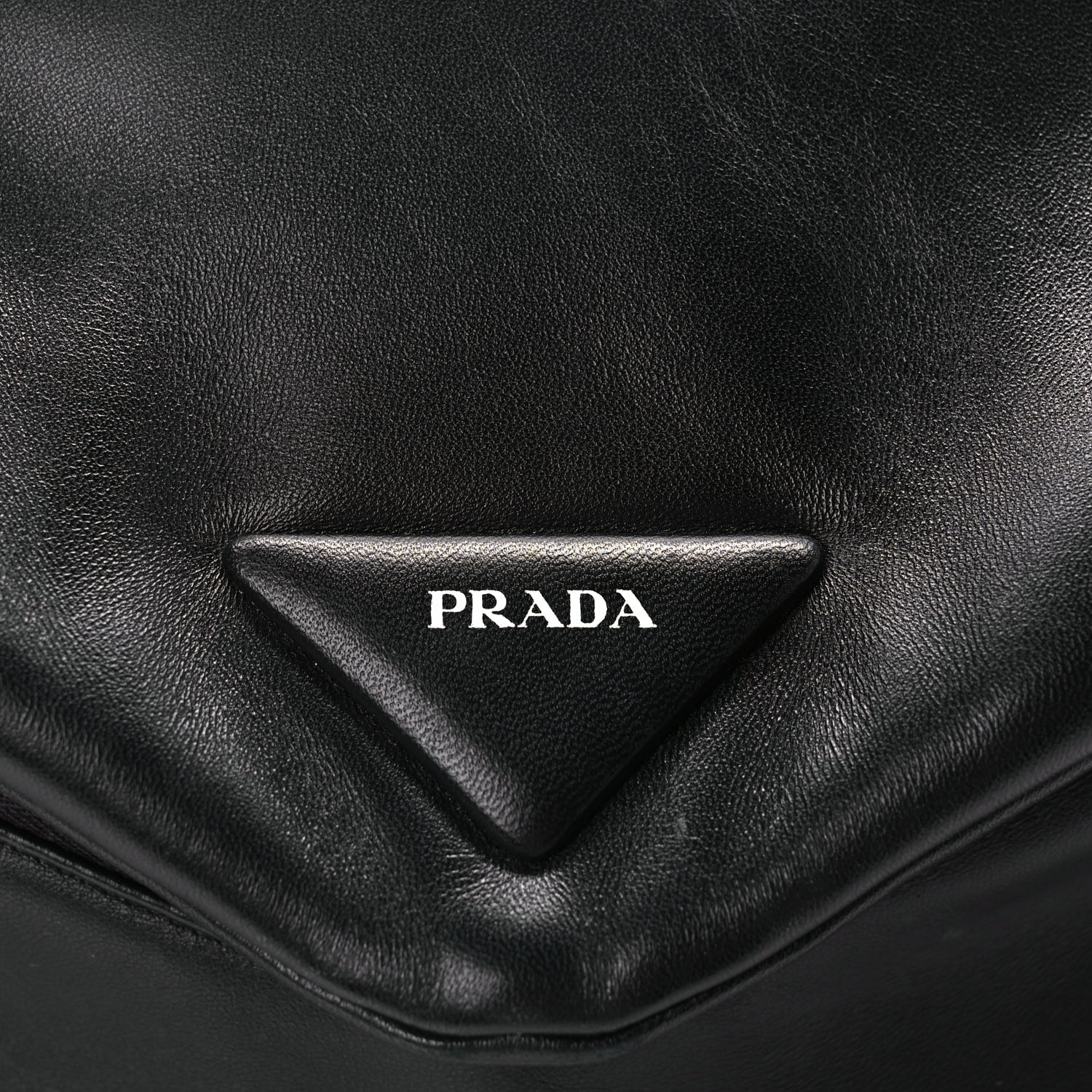 Prada Nappa Padded Signaux Bag Black 6 of 8