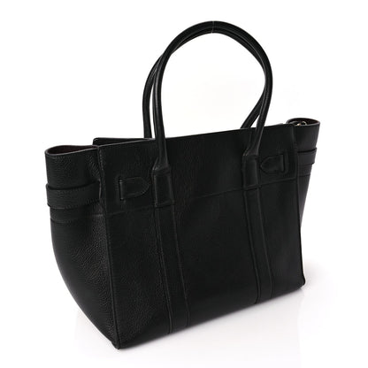 Mulberry Classic Grain Bayswater Zip Tote Black 2 of 8