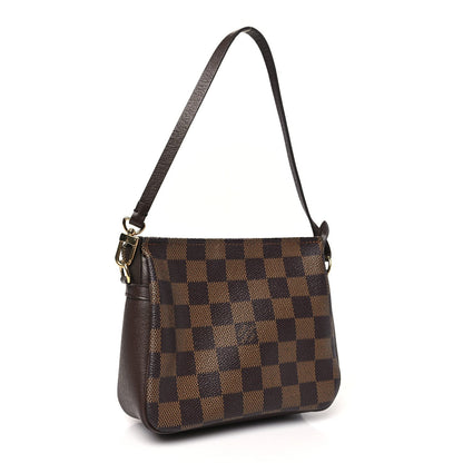 Louis Vuitton Damier Ebene Trousse Make Up Bag Pochette 3 of 7