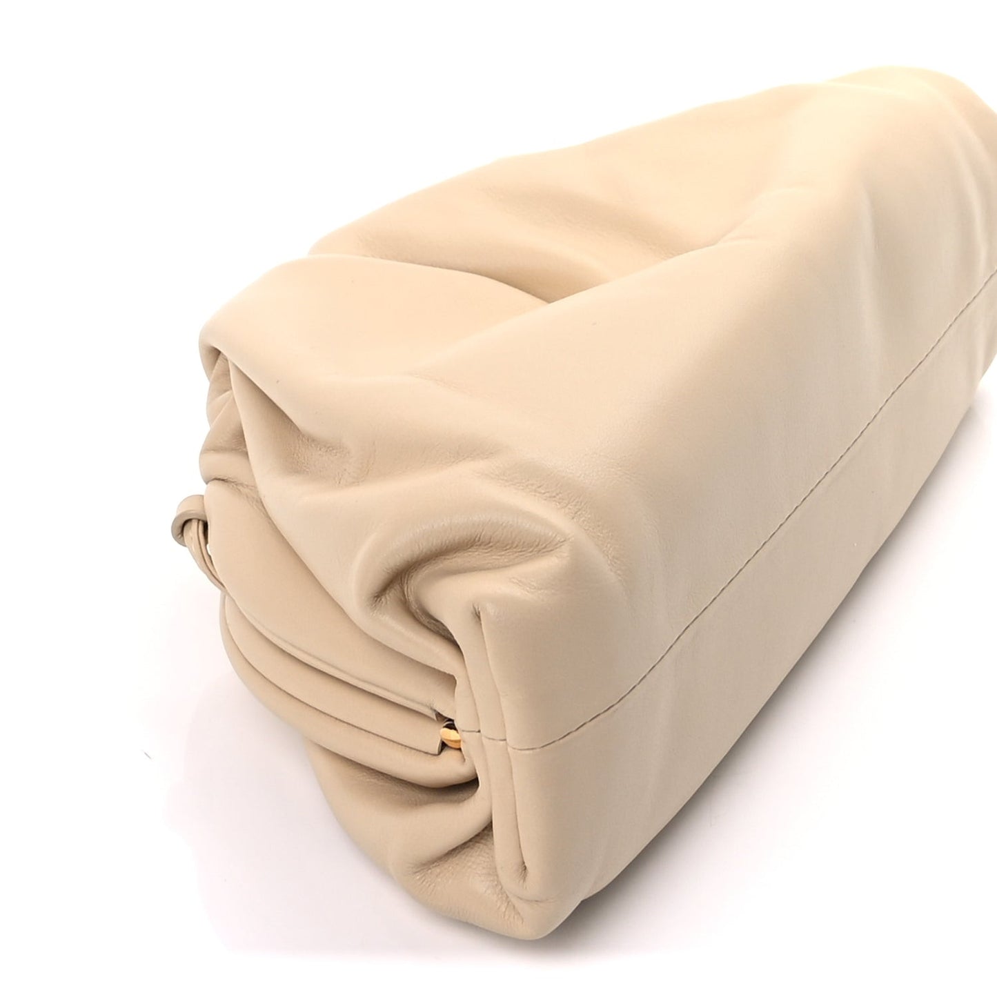 Butter Calfskin The Mini Pouch  Porridge