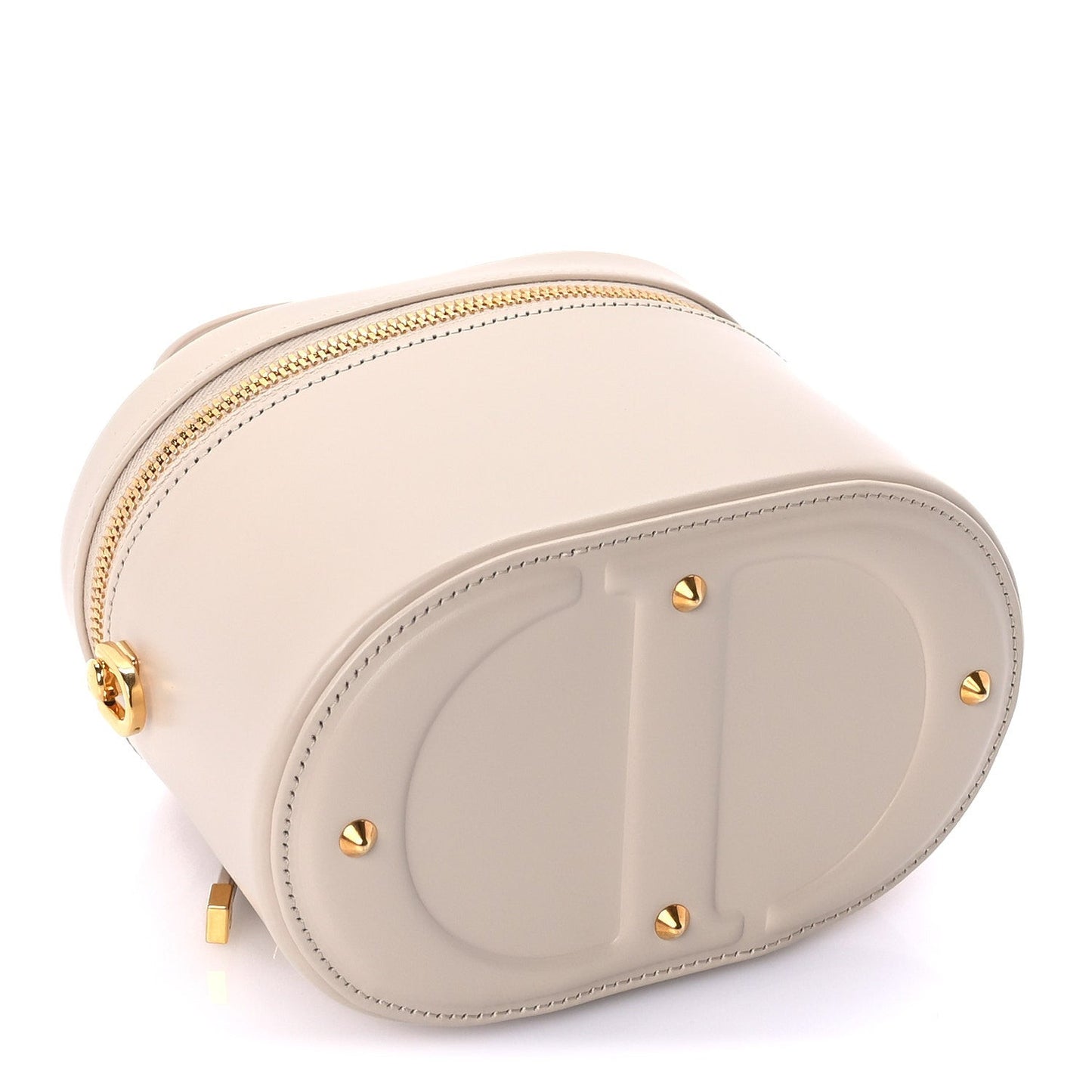 Lambskin Signature CD Vanity Case Caramel Beige