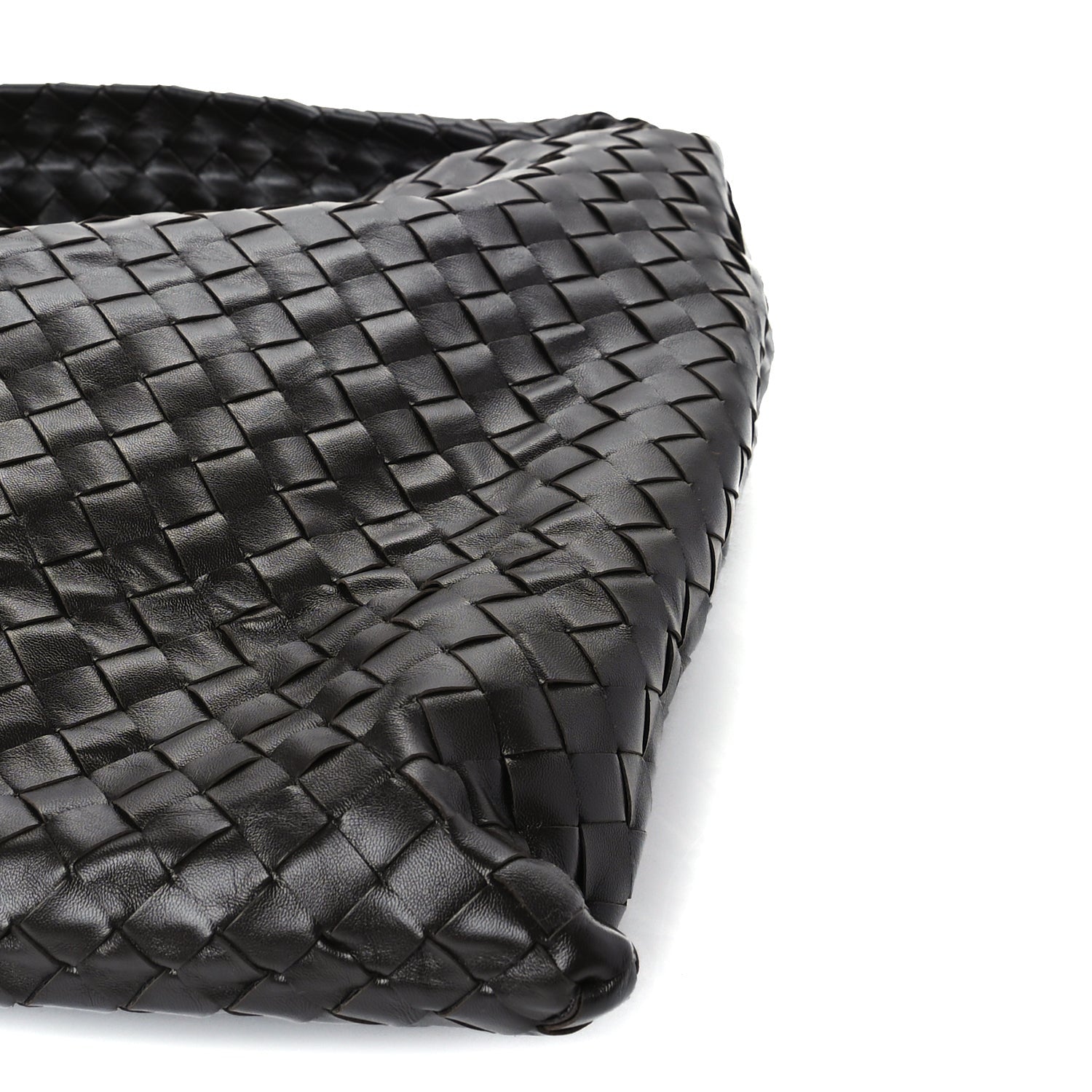 Bottega Veneta Calfskin Intrecciato Large Hop  Fondant 8 of 8
