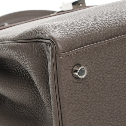 Hermes Togo Kelly Retourne 35 Etain 24 of 25
