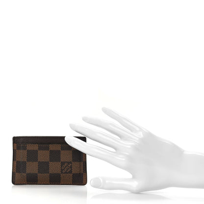Louis Vuitton Damier Ebene Card Holder 2 of 7