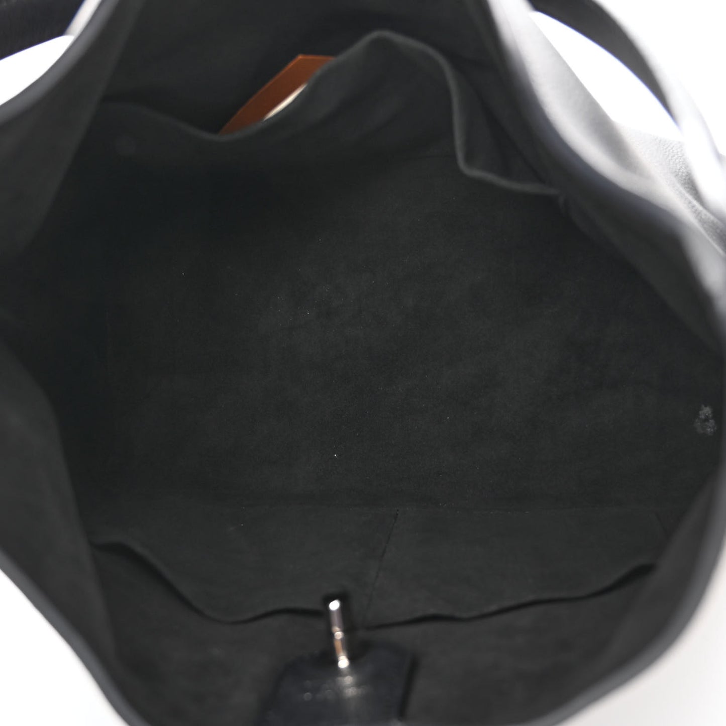 Calfskin Lockme Hobo Black