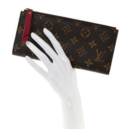 Louis Vuitton Monogram Adele Wallet Fuchsia 2 of 8
