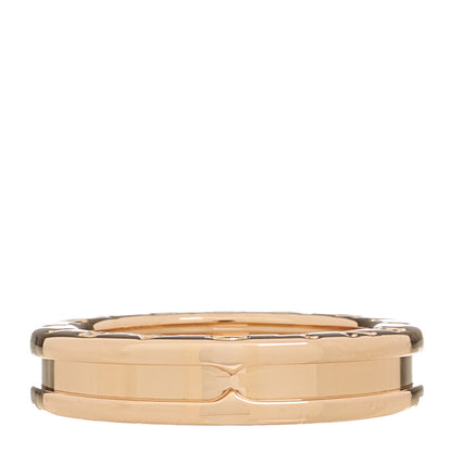 Bulgari 18K Rose Gold B.Zero1 One-Band Ring 50 5.25 1 of 5