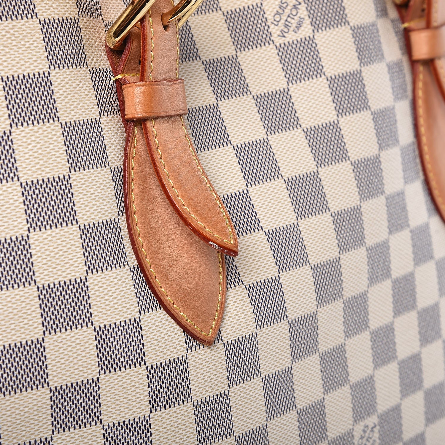 Louis Vuitton Damier Azur Hampstead MM 17 of 17