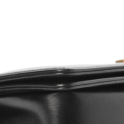 Chanel Lambskin Quilted Medium Boy Flap Black 10 of 14