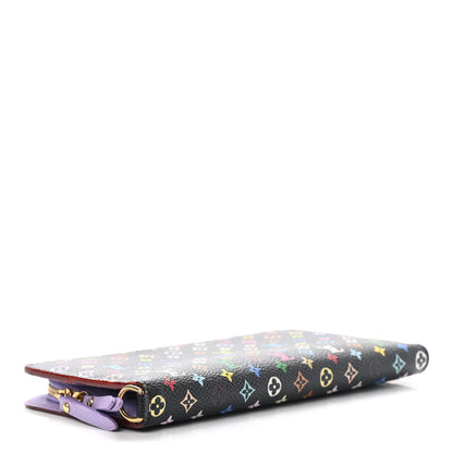 Louis Vuitton Monogram Multicolor Insolite Wallet Black Violet 4 of 11