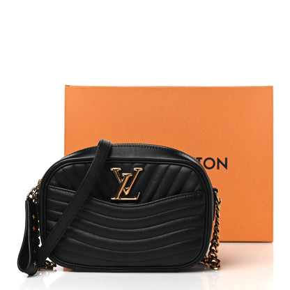 Louis Vuitton Calfskin New Wave Camera Bag Black 10 of 10