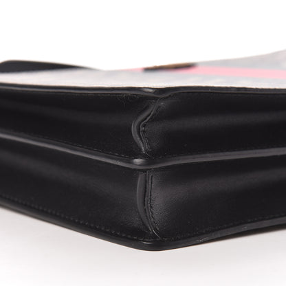 Gucci GG Supreme Monogram Caleido Web Messenger Beige Ebony 11 of 13